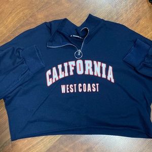 Shein Crop Top Long sleeve